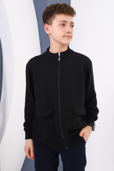 1002-128-158 СПЕЦИАЛЬНО СИДЯЩИЙ БОМБЕР С ПЕРЕДНИМИ КАРМАНАМИ