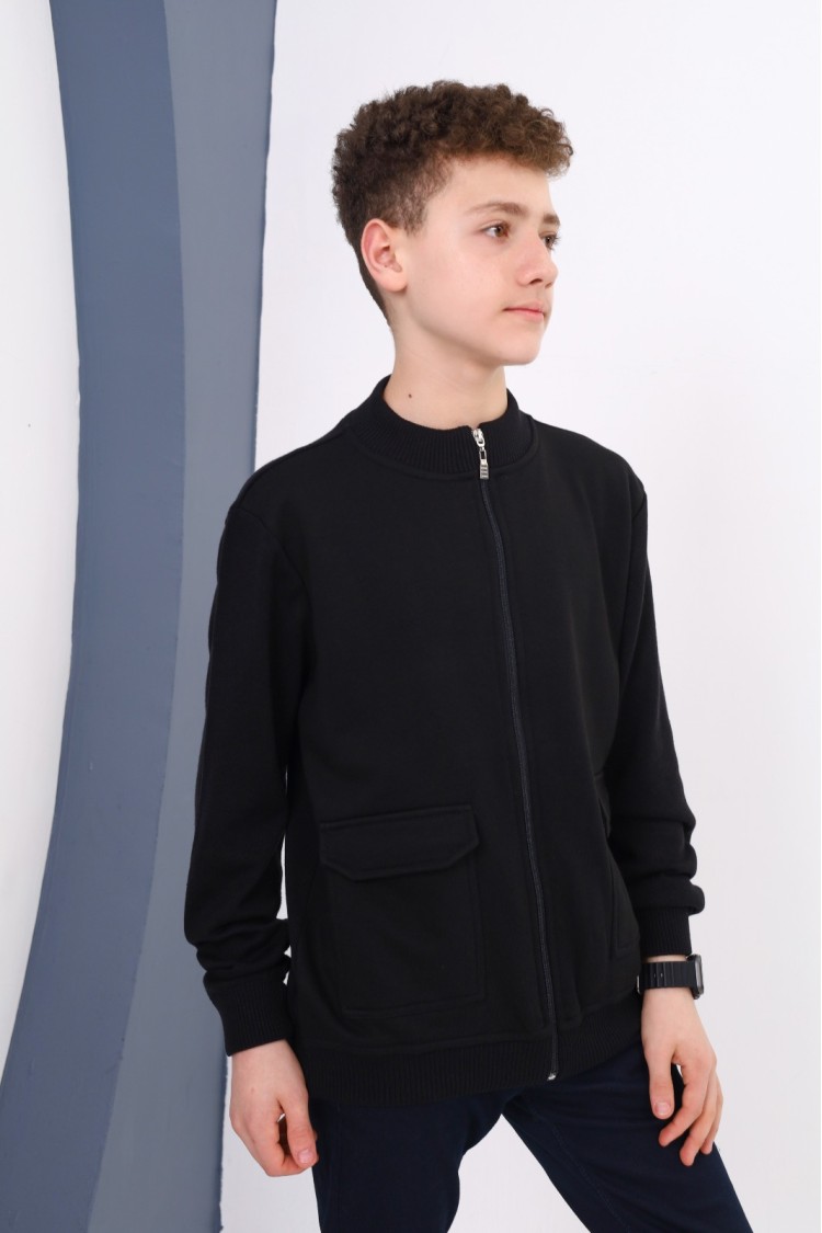 1002-128-158 СПЕЦИАЛЬНО СИДЯЩИЙ БОМБЕР С ПЕРЕДНИМИ КАРМАНАМИ