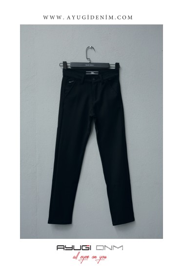 1110-122-146 ПЛОТНЫЕ БРЮКИ ИЗ ГАБАРДИНОВОЙ ТКАНИ