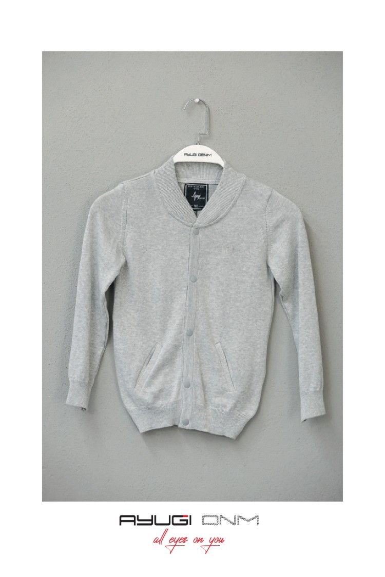 17131-122-170 ЖИЛЕТ НА ПУГОВИЦАХ С ДЛИННЫМИ РУКАВАМИ