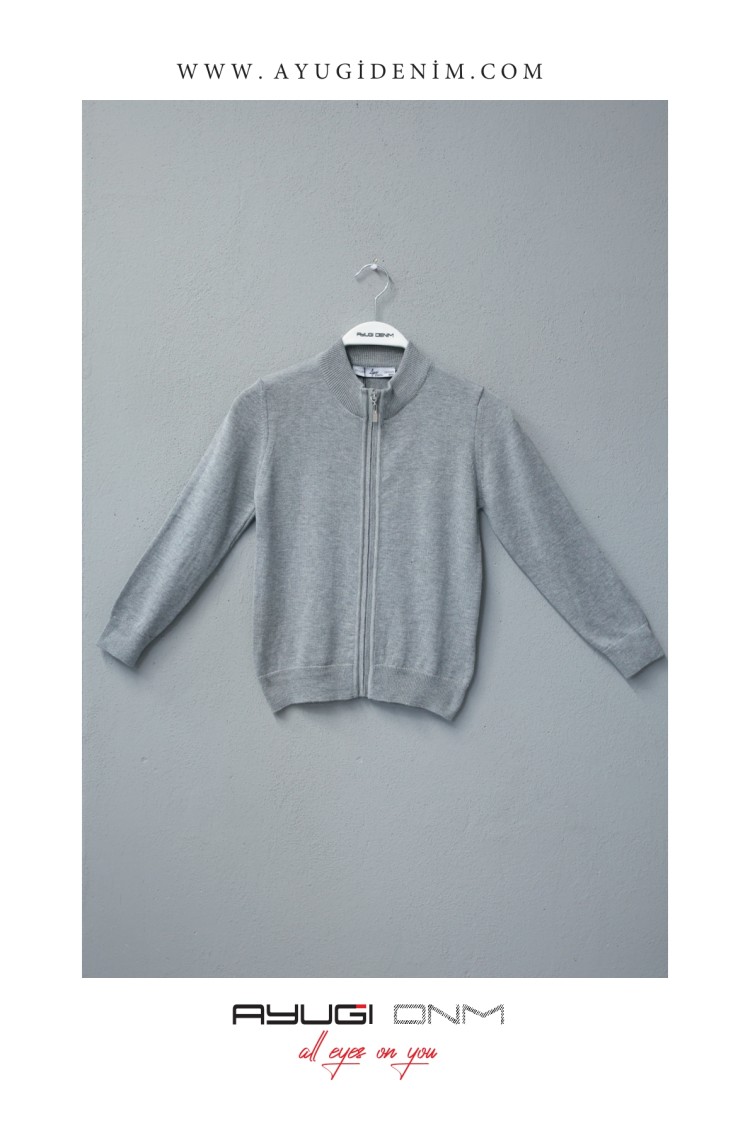 17226-128-170 КАРДИГАН НА МОЛНИИ