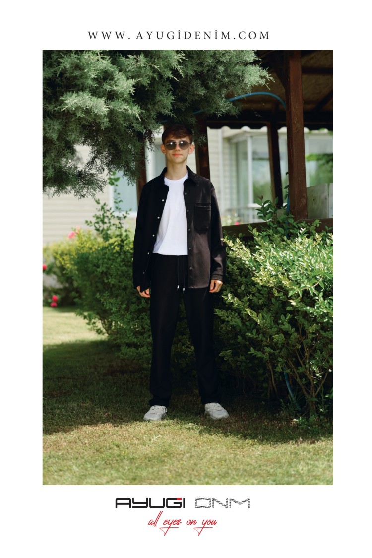 17265-140-170 РУБАШКА ЧЁРНАЯ