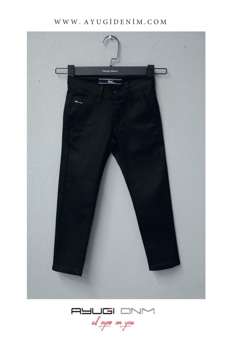 2792-122-146 БРЮКИ ИЗ ТКАНИ BLACK SEASON С 5 КАРМАНАМИ