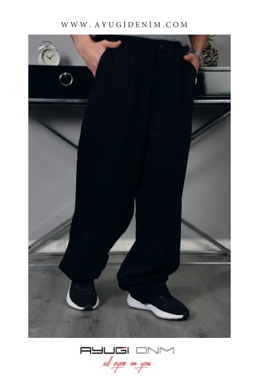 5466-152-176 МУЖСКИЕ ЦВЕТНЫЕ БРЮКИ ШИРОКОГО РАЗМЕРА