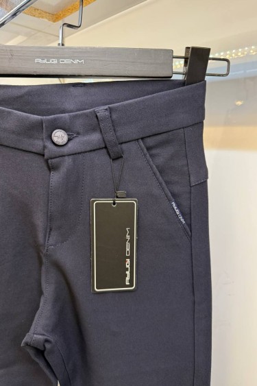 5487-140-170 ЧЁРНЫЕ БРЮКИ С УЗОРОМ