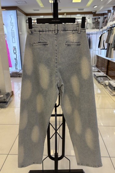 5510-140-170  YIKAMALI KOT PANTOLON LACİVERT