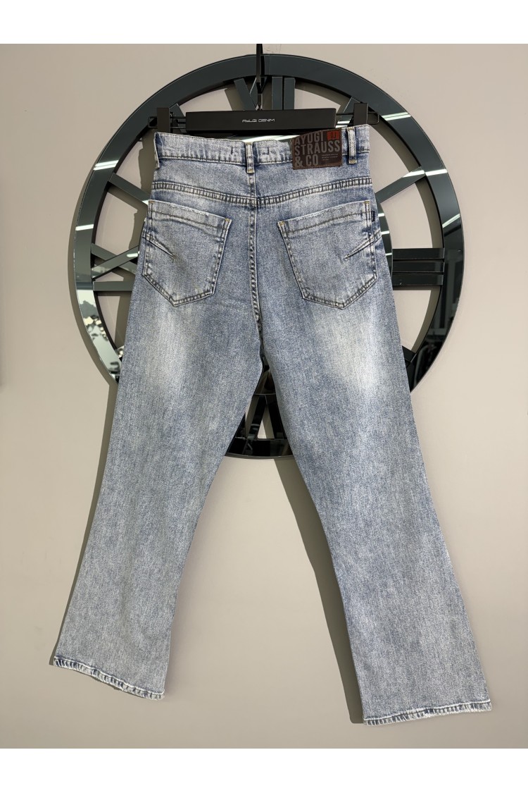 5466-152-176 МУЖСКИЕ ЦВЕТНЫЕ БРЮКИ ШИРОКОГО РАЗМЕРА