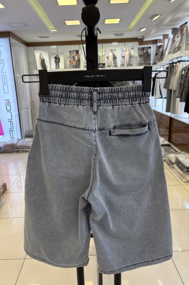 5530-128-164 ÖZEL DİKİM KOT ŞORT