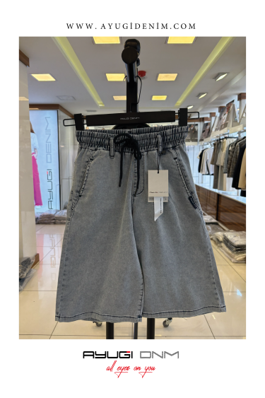 5530-128-164 ДЖИНСОВЫЕ ШОРТЫ ИНДИВИДУАЛЬНОГО ПОШИВА