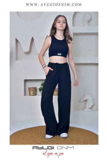 7234-134-164  ÇİZGİLİ ÖRME ATLET