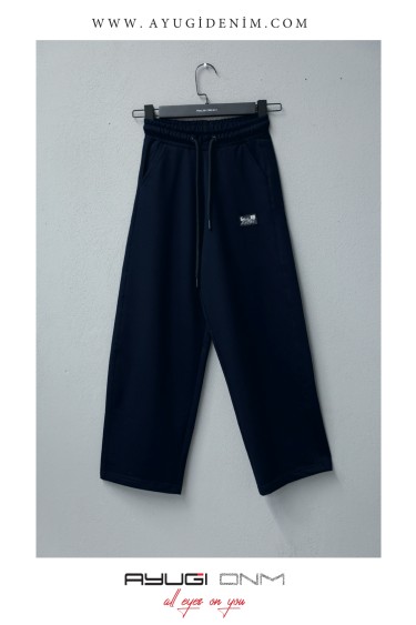 7287-134-164 ТЕМНО-СИНИЕ СПОРТИВНЫЕ БОТИНКИ BAGGY MOLD