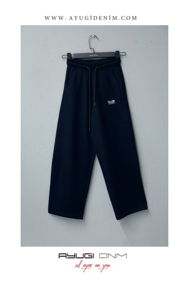 7287-134-164 ТЕМНО-СИНИЕ СПОРТИВНЫЕ БОТИНКИ BAGGY MOLD