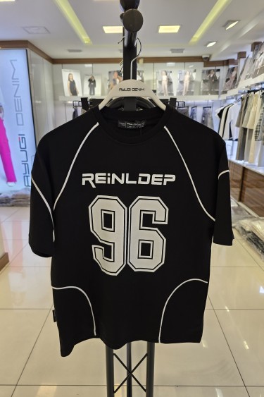 7375-140-170 BEYAZ OVERSİZE YAZILI TİŞÖRT