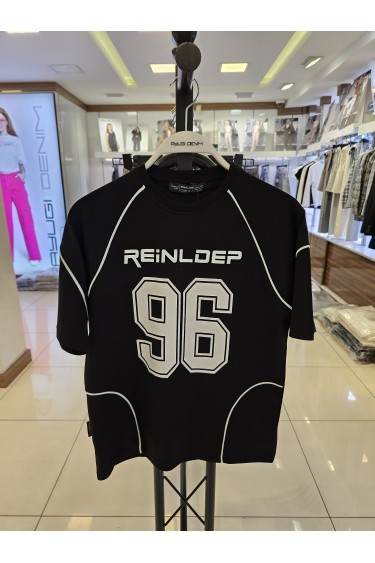 7375-140-170 БЕЛАЯ ОВЕРСАЙЗ ФУТБОЛКА С НАДПИСЬЮ