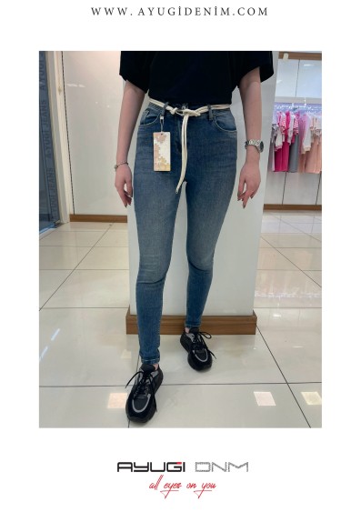 9346-140-170  SLİM FİT KOT PANTOLON