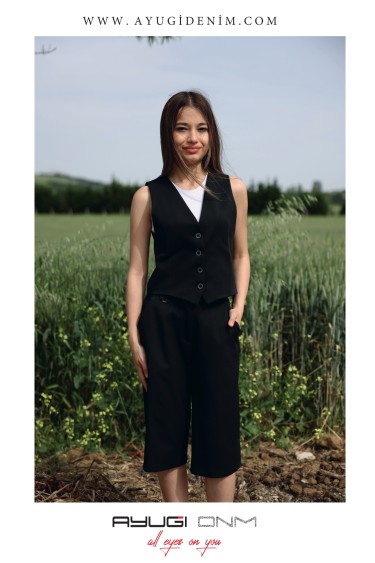 9620-134-164 Шорты-бермуды Чёрный