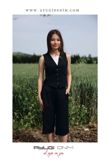 9620-134-164 Шорты-бермуды Чёрный