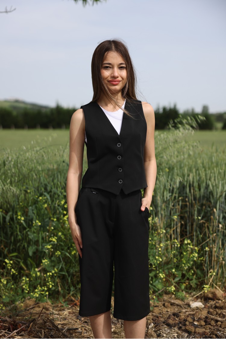 9620-134-164 Шорты-бермуды Чёрный