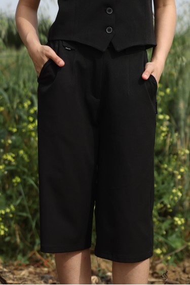 9620-134-164 Шорты-бермуды Чёрный