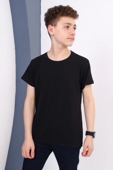 4154-116-140  NORMAL KALIP BASIC T-SHIRT