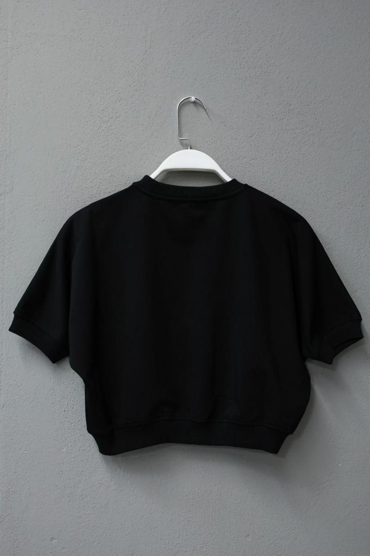 7196-134-164  YARASA KALIP KISA T-SHIRT